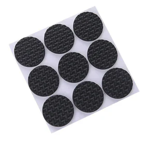 Zelfklevend Meubelvilt - Antislip & Antikras Meubelonderzetters - Vloerbeschermers - Rond 9 stuks 2.7cm