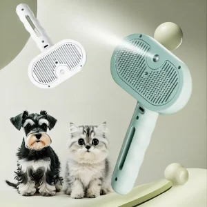 Huisdier Spray Kam – Haarverwijderaar & Reinigingsborstel voor Katten en Honden